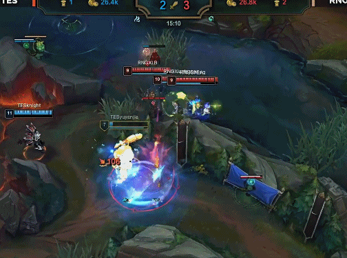 「战报」RNG 2-0 TES:Xiaohu发条杀死比赛,RNG保留季后赛希望