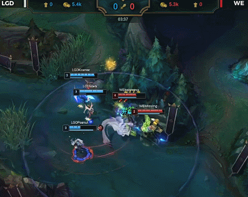 「战报」 LGD 3-1 WE:千珏天顺开局滚动雪球,LGD成功挺进六强