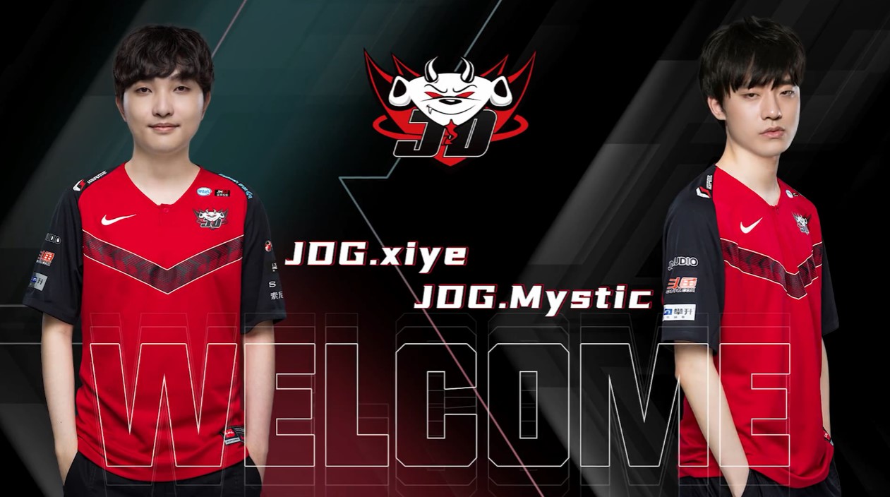 官宣：xiye和Mystic正式加入JDG战队！