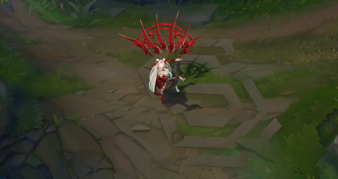 LOL剪纸仙灵刀妹皮肤效果预览