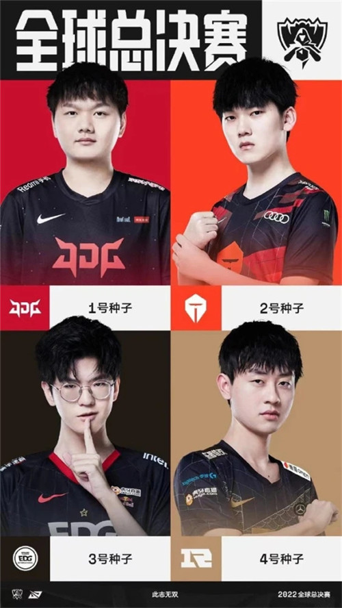 LPL赛区S12世界赛四支代表队