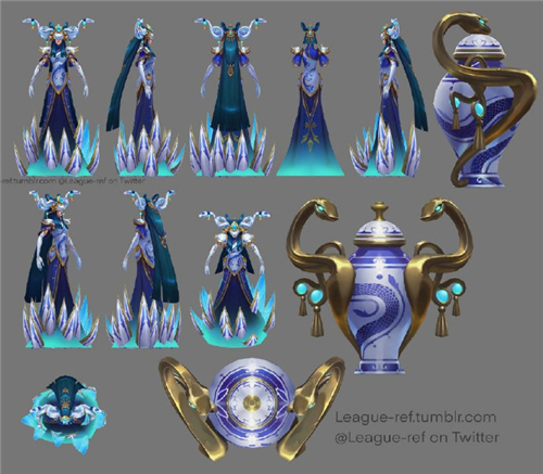 LOL青花瓷皮肤原型介绍