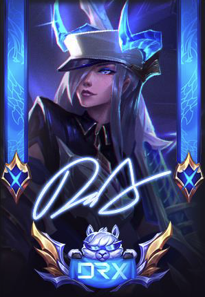 DRX冠军皮肤今日上线，beryl的绝爱艾希来啦