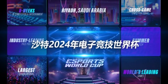 沙特2024年电子竞技世界杯 俱乐部形式参赛