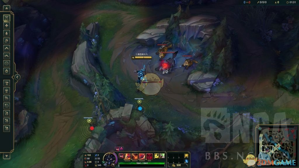 《LOL》剑魔E技能穿墙详细图解