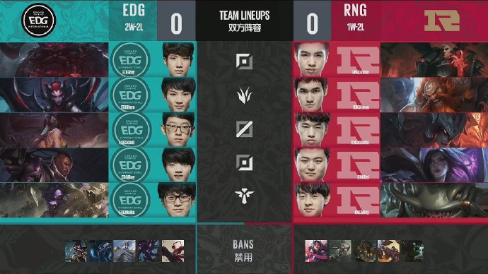 《LOL》德玛西亚杯12月21日EDG vs RNG比赛战报