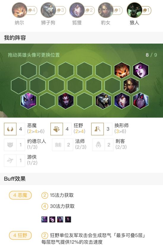 《LOL》云顶之弈9.16狂野换形恶魔阵容推荐