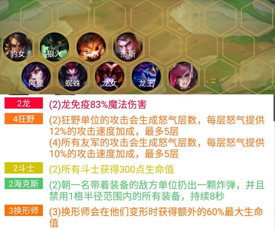 《LOL》云顶之弈9.18版本狂野换形双龙阵容攻略