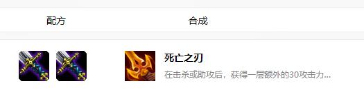 《LOL》云顶之弈10.9最新装备合成图