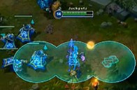 新英雄女性ADC 放纵炮手金克斯的实战展示