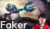 Faker中单小鱼人对线The Shy锐雯 强强对决！