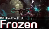 韩服王者小剧场：Frozen艾克 炫到爆炸15杀！
