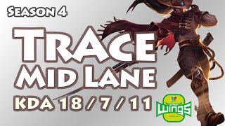 韩服OB视角：Jin Air TrAce中单亚索 VS 天使