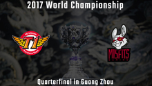 2017全球总决赛八强赛 SKT vs MSF第一局