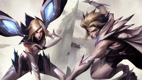 IG冠军皮肤实用玩法 卡莎洛下路组合双搭