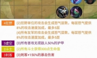 《LOL》云顶之弈4狂野阵容推荐