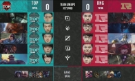 《LOL》德玛西亚杯12月21日TOP vs RNG比赛战报