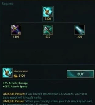 《LOL》暴风剃刀最大收益英雄