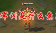 lol军训是什么意思