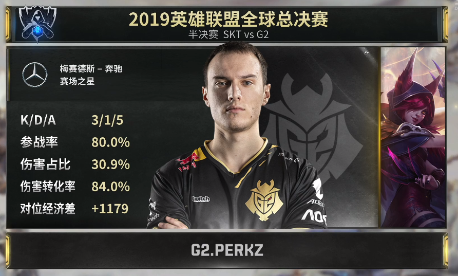 Perkz亚索一往无前 G2成功挺进决赛